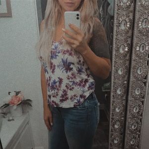 American Eagle floral top